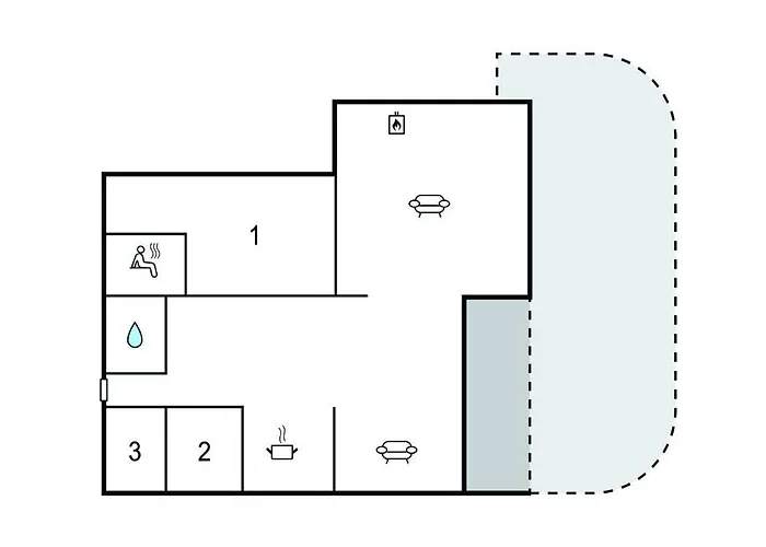 Stunning In With Sauna Hébergement de vacances *